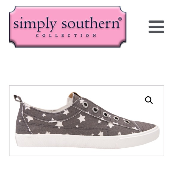 Simply Southern Shoes - Simply Southern Vintgloafer Star Sneakers NWT